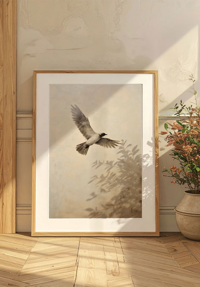 Vintage Elegance: Soaring Through Time. Artinforms.store