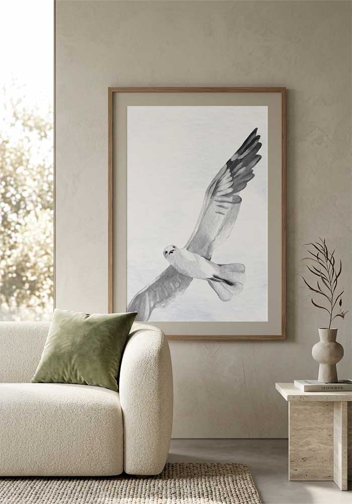 Wings of Freedom Poster | Essential Modern Bird Art