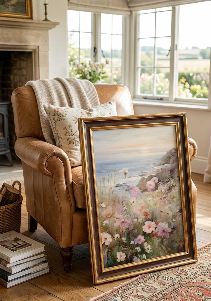 Cliffside View Poster | Essential Coastal Wall Art
