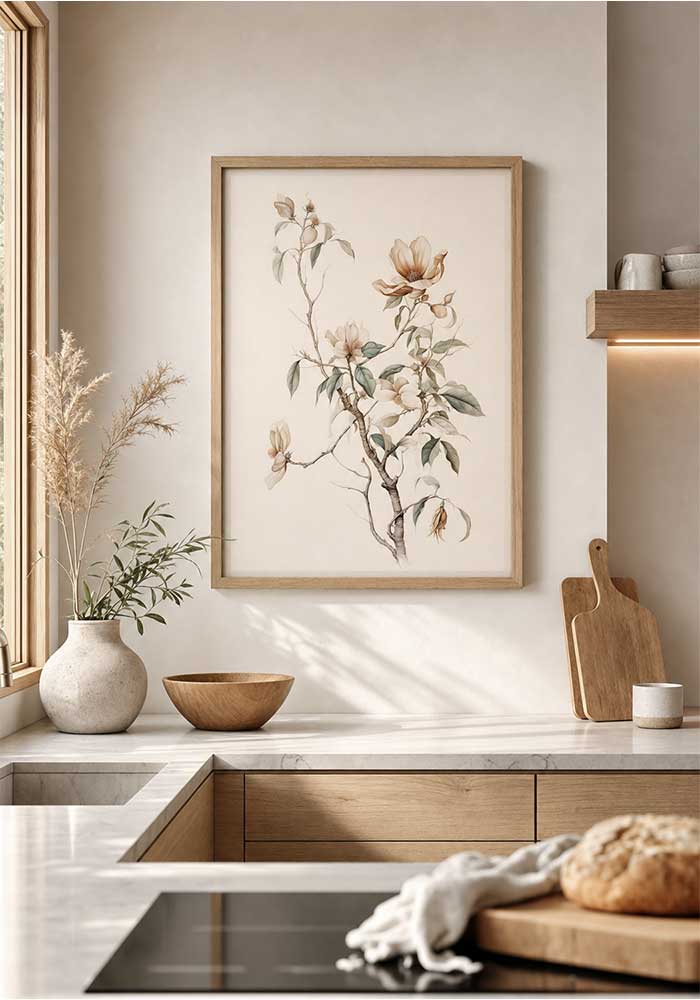 Floral Charm Poster | Timeless Botanical Wall Art