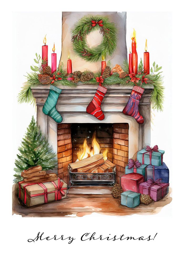 The Warmth of Christmas Card The Warmth of Christmas