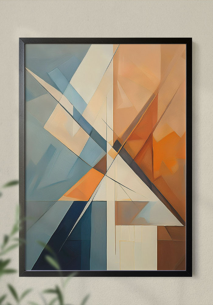 Geometric Harmony – Abstract Painting