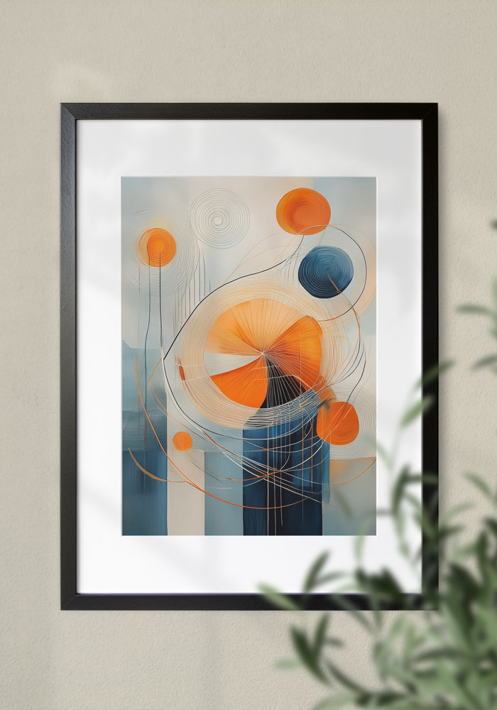 Rhythm of Space – Modern Abstract Painting
