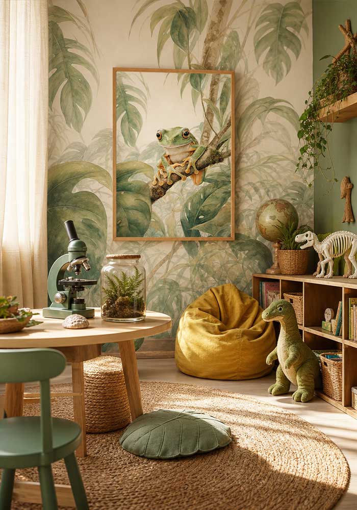 Jungle Tree Frog Poster | Essential Kids Wall Art